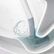 Melhor Escova Limpa Vaso Sanitário De Silicone Durável Escova