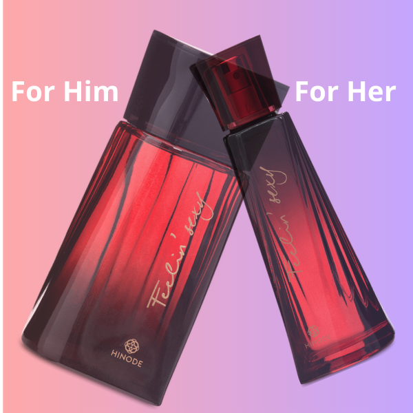 kit 2 Feelin Sexy For Him e For Her Deo Colônia 100ml FRETE GRÁTIS