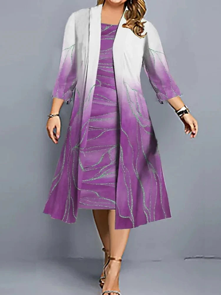 Vestido africano dashiki bodycon para mulheres, vestidos elegantes para senhoras, conjuntos de 2 peças