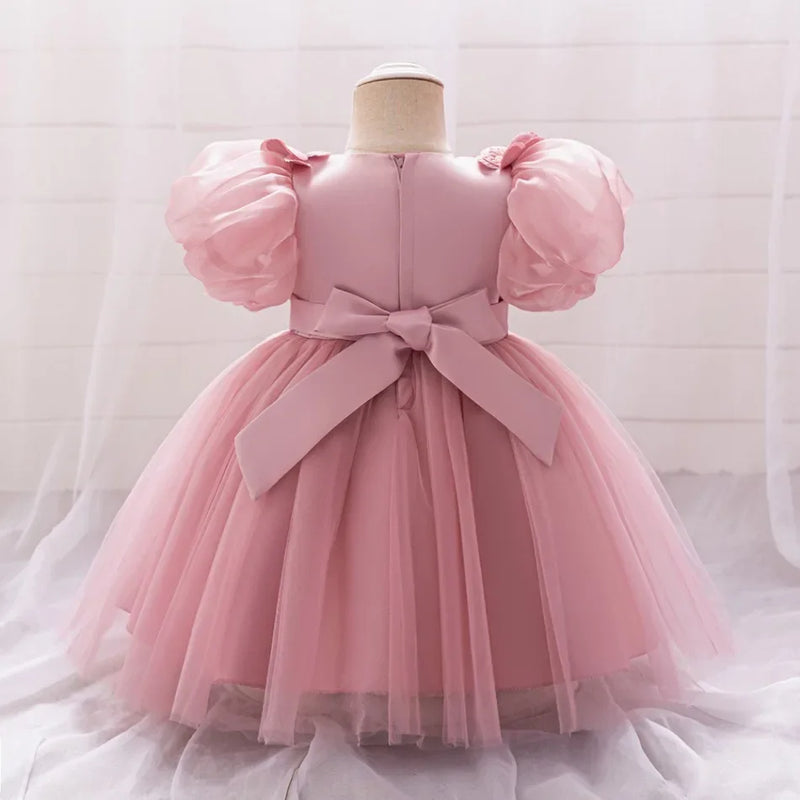 Vestido Puff para meninas, Princesa Vestidos de Damas de Honra, Tule, Infantil, FRETE GRÁTIS