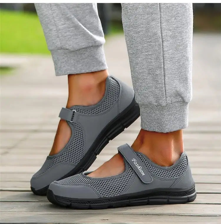 Tênis feminino de slip-on vulcanizado respirável, FRETE GRÁTIS