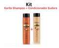 Kit Shampoo 300ml + Condicionador 300ml Instance Karité Eudora FRETE GRÁTIS