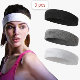 3 PCS de Banda de peruca elástica + 3 PCS Headbands esportivos à prova de suor para homens e mulheres FRETE GRÁTIS