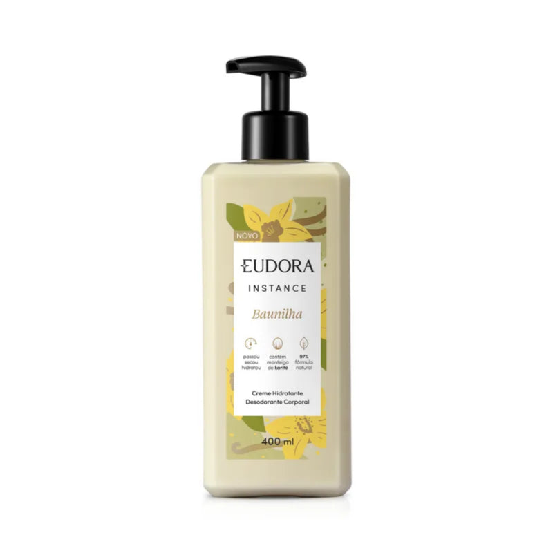 Perfume Eudora Lyra 75ml + Creme hidratante desodorante corporal 400ml FRETE GRÁTIS