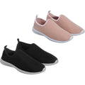 KIT 02 PARES Adulto TENIS LISO simples moda leve calce facil