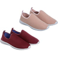 KIT 02 PARES Adulto TENIS LISO simples moda leve calce facil