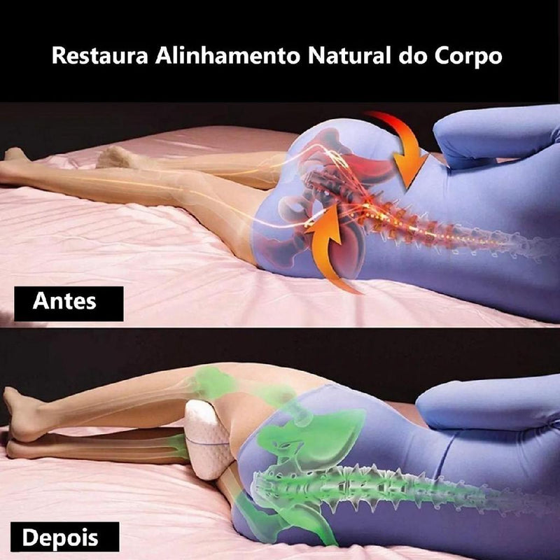 Corretor Coluna Postura Alivio Dores Pernas, Travesseiro Cervical Ortopédico, FRETE GRÁTIS