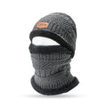 Conjunto Touca Gorro Cachecol Luva De Frio Flexível + Quente Para Inverno Com Gola Forrada / Masculino / Mulheres