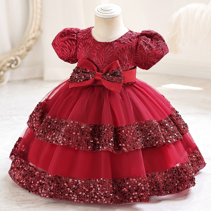 Vestido infantil flor menina tutu saia vestido de princesa vestido saia menina 1-6 anos de idade FRETE GRÁTIS